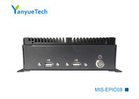 MIS-EPIC08 Fansız Kutu PC Kartı Çubuğu 3855U Veya J1900 Serisi CPU Çift Ağ 2 Serisi 4 USB