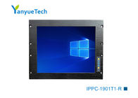 IPPC-1901T1-R 19&quot; Windows 7 Gömülü Dokunmatik Ekran 1 PCI Veya PCIE Uzantısı 2 Yuva Masaüstü CPU'yu Destekler