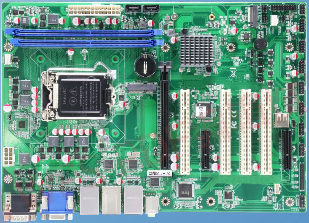 Endüstriyel ATX Anakart ATX-B150AH36C 3 LAN 6 COM VGA HDMI