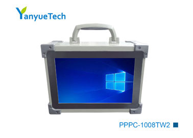 Pppc-1008tw2 Taşınabilir Endüstriyel PC 10.1" Geniş Ekran Kapasitif Dokunmatik 1 PCIE Uzantısı