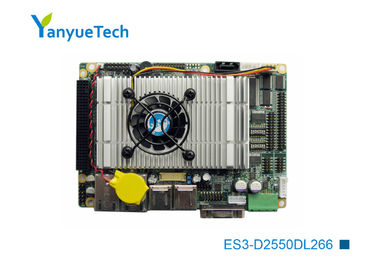 ES3-D2550DL266​ Sbc Tek Kartlı Lehimli Yerleşik Intel® D2550 CPU 2LAN 6COM 6USB PCI-104
