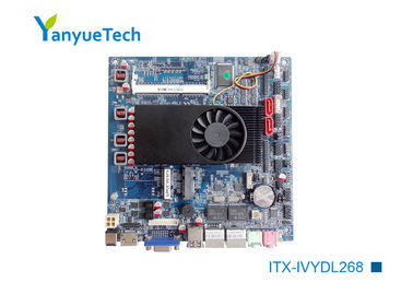 ITX-IVYDL268 Intel Itx Board Lehimli Yerleşik Intel IVY Bridge U Serisi I3 I5 I7 CPU 2 Bit