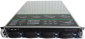 SVR-2UC612 2u Rafa Monte Bilgisayar Raf Sunucusu E5-2600 Serisi V3 V4 Xeon CPU